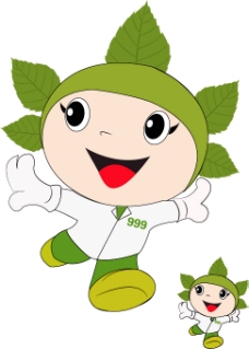 999感冒灵吉祥物设计