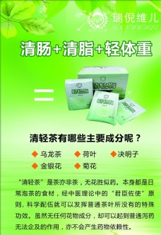 清肠海报