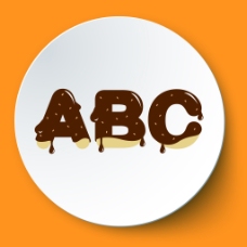 ABC盘子
