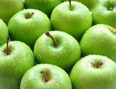 绿色蔬菜青苹果图片