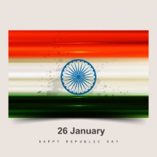 印度设计闪亮的蹩脚的印度国旗的设计