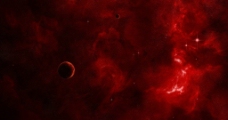 红色行星图片