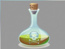 化学锥形瓶flash矢量动画