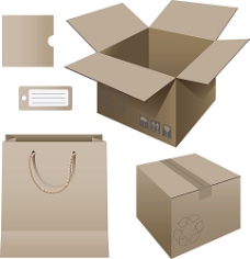 纸箱纸袋纸箱唛头与手提袋
