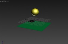 3dsmax小球跳动动画图片
