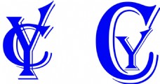 logoYC字母设计