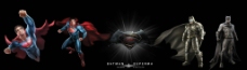 蝙蝠侠大战超人图片
