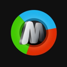 icon图标 logopsd源文件m圆圈