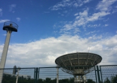 西电射电望远镜实验场图片