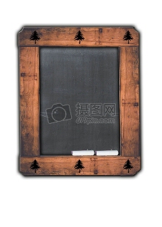 木质黑板的背景