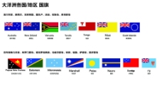 大洋洲各国国旗图片