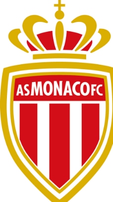足部图摩纳哥足球俱乐部徽标图片