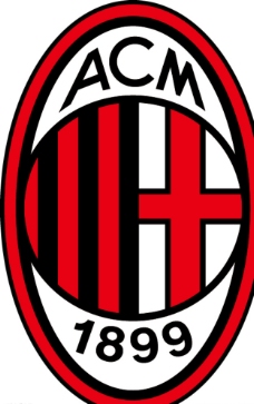 足部图米兰足球俱乐部徽标图片