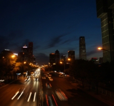 CBD夜景图片