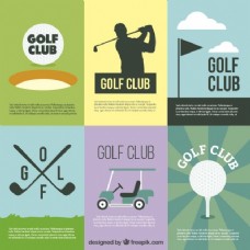 高尔夫俱乐部的海报