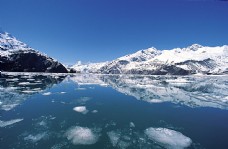 景观水景北极冰山高清图片素材