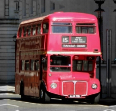 复古 英伦 公交车  英国图片