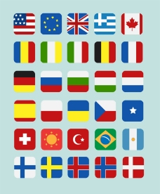 国旗图标图片