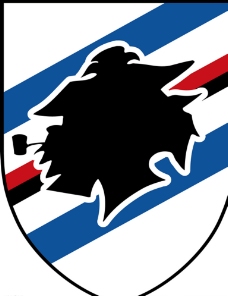 足部图桑普多利亚足球俱乐部徽标图片