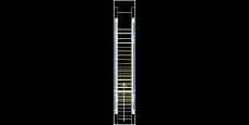 单排自动扶梯cad模型