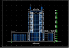 高层设计高层酒店建筑设计图平面
