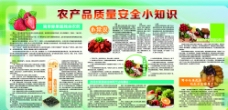 水果展板农产品质量安全小知识图片