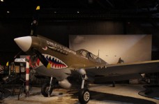 二战战机P40战斗机图片