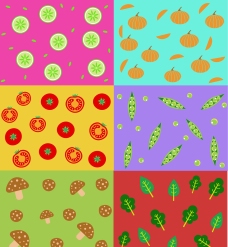 豌豆蔬菜水果插画图片