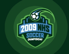 字体足球logo图片