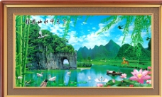 桂林山水画图片