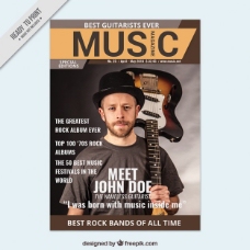 杂志关于音乐与音乐人的封面