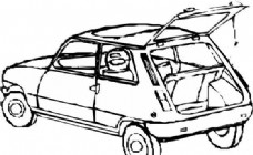 汽车小轿车矢量素材EPS格式0359