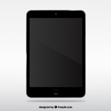黑色的iPad