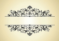 欧式边框复古装饰花纹设计素材