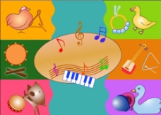 儿童音乐艺术封面图片