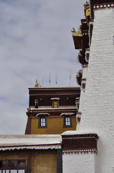 西藏布达拉宫细节图片