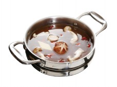 海底捞火锅菌汤锅食物团圆节日素材餐饮