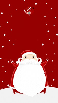 红色圣诞节PSD背景设计