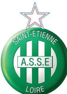 足部图圣埃蒂安足球俱乐部徽标图片