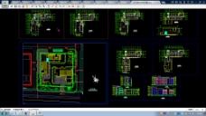 办公楼初步设计CAD结构图纸