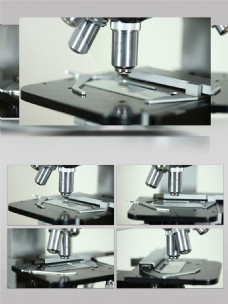医疗器械显微镜实拍视频素材