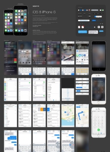iOS8iPhone全套界面图片