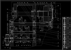 主卧万能卧式升降台铣床主轴装配CAD机械图纸