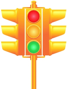 交通指示灯图片