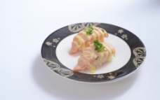 酱汁三文鱼寿司图片