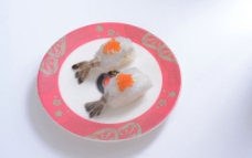 鲜虾鱼籽寿司 手握寿司图片
