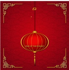 中国新年灯笼素材
