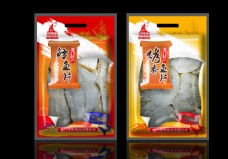 鳕鱼片 香鱼片包装 （平面图）图片