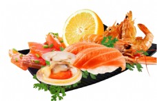 日式美食高端日式海鲜料理美食产品实物