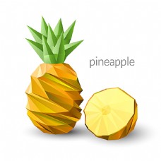 卡通菠萝创意水果菠萝